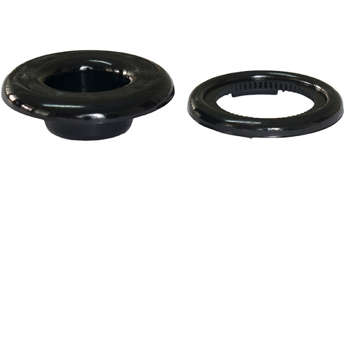 Plastic Eyelets black